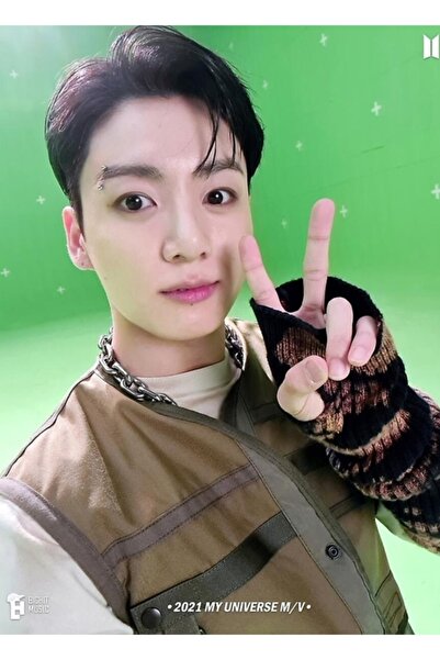 Universal Jeon Jungkook Map (Bts Mag) Painting Wooden Poster Decorative Code881