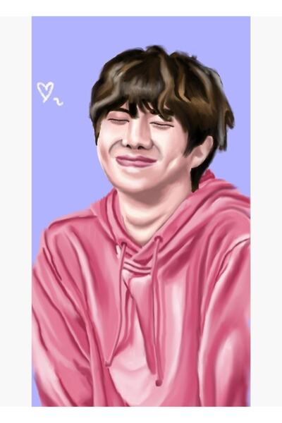 Universal Bts Namjoon Ξύλινη Αφίσα Διακοσμητική Ξυλόγραφος Κωδικός4587