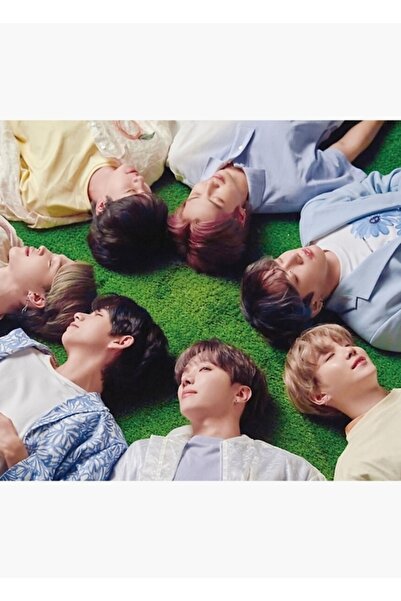 Universal Bts Ot7 Ξύλινη Διακοσμητική Αφίσα Ζωγραφικής Κωδικός5467