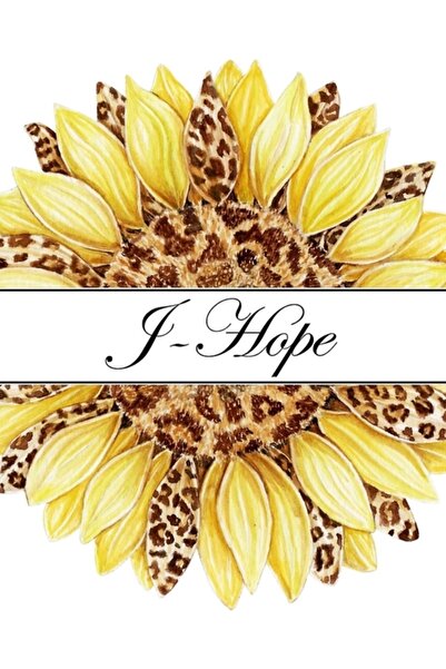 Universal Leopard Sunflower Design Bts J-hope Ξύλινη διακοσμητική αφίσα με επ...