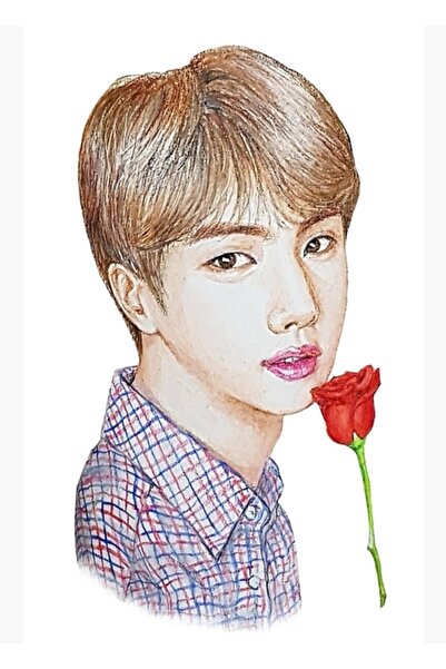 Universal Poster decorativ din lemn Bts Jin (Kim Seokjin) Cod1975