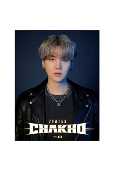Universal Bts 7 Fate Chakho Suga/ Yoongi Poster decorativ din lemn Cod1094