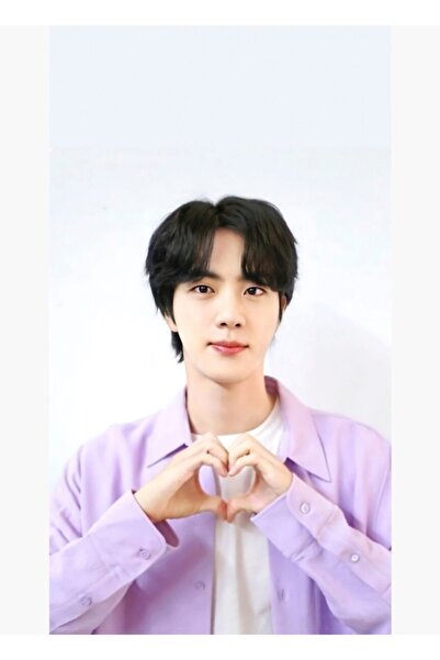 Universal Poster decorativ din lemn cu imaginea lui BTS Jin (Seokjin) Cod3193