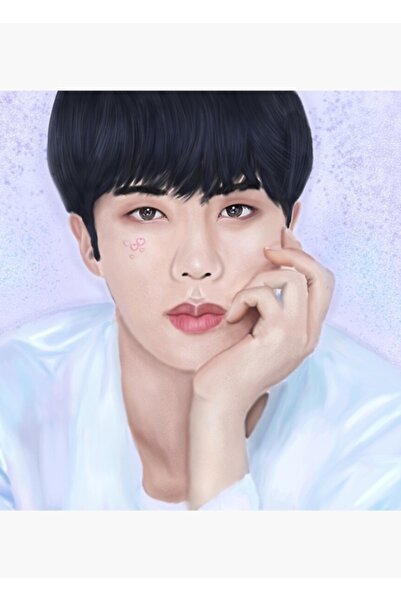 Universal Poster decorativ din lemn Bts Be Concept Art Jin Tablo Cod1682