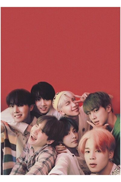 Universal Poster decorativ din lemn Bts Tablo Cod5933