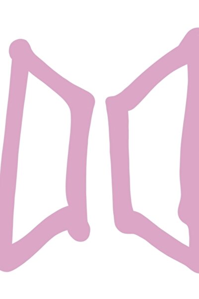 Universal Bts - Ξύλινη διακοσμητική αφίσα με λογότυπο 4 τεμαχίων, Κωδικός4390