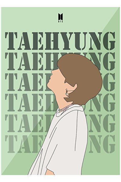 Universal Poster inspirat de dinamită Bts Taehyung V, tablou decorativ din le...