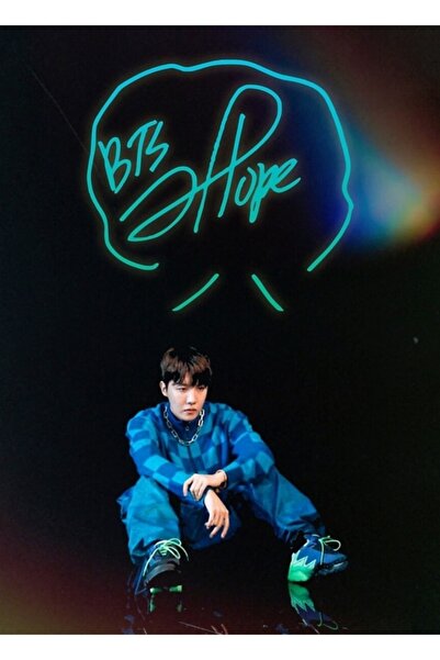 Universal Bts Jhope Analog Style Painting Wooden Poster Decorative Code2394