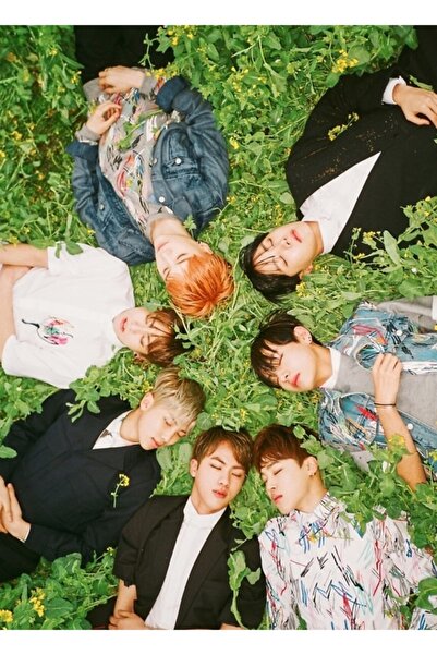 Universal Poster decorativ din lemn Bts I Need You, Tableau Kod2175