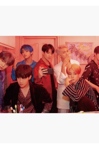 Universal Bts Persona Ξύλινη Διακοσμητική Αφίσα Κωδικός2866