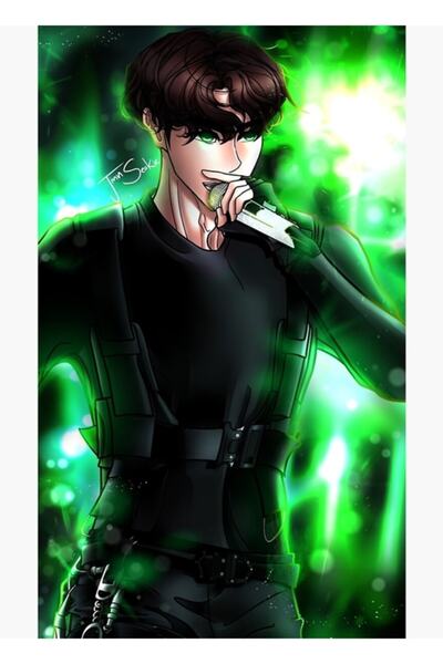 Universal BTS - Ξύλινη Διακοσμητική Αφίσα Τζέι-Χόουπ (Tear) Κωδ.3321