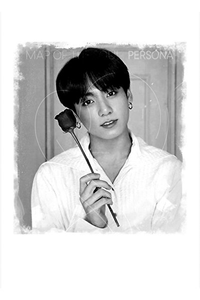 Universal Poster decorativ din lemn Jungkook BTS Cod4402