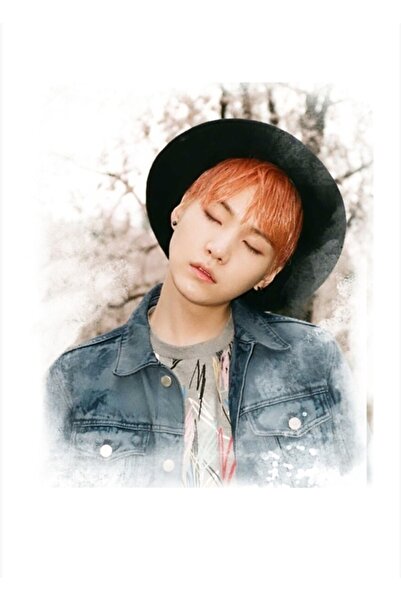 Universal Poster decorativ din lemn Suga Bts Kod5278
