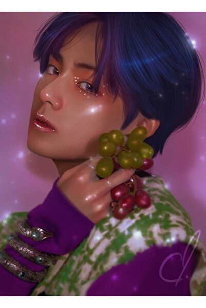 Universal Λαχταριστία - Bts V Ξύλινη Διακοσμητική Αφίσα Κωδικός2895