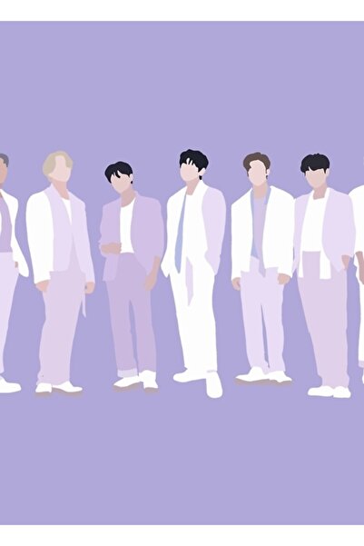 Universal Bts Film Print Ψηφιακός Πίνακας Σχεδίων Ξύλινη Διακοσμητική Αφίσα Κ...