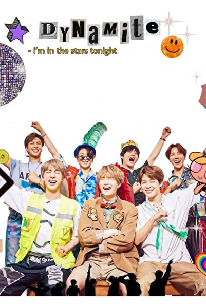 Universal Bts Retro Painting Wooden Poster Decorative Code4908