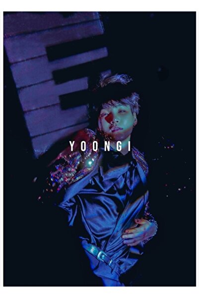 Universal Yoongi Bts Ξύλινη Αφίσα Διακοσμητική Ξύλινη Αφίσα Κωδικός4852