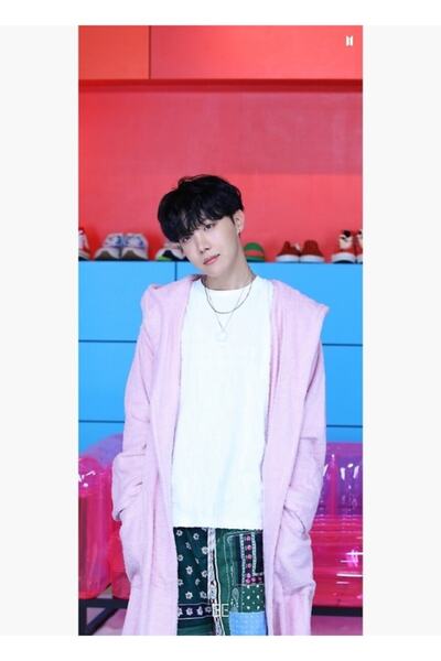 Universal BTS "be" Κάθετη Φωτογραφία |   J-hope Ξύλινη Διακοσμητική Αφίσα Τρα...