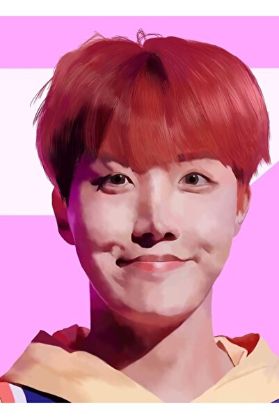 Universal Poster decorativ din lemn Bts Jhope Cod5020