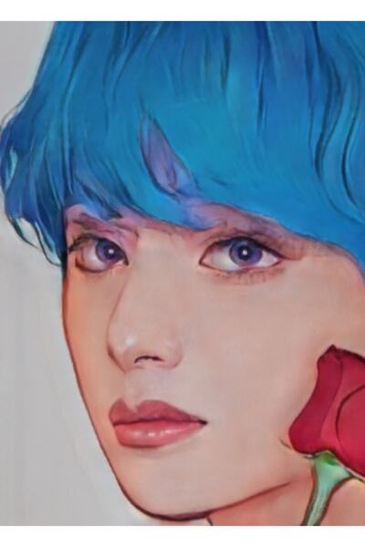 Universal Bts V Toy Luv Rose Ξύλινη διακοσμητική αφίσα με κωδικό2242