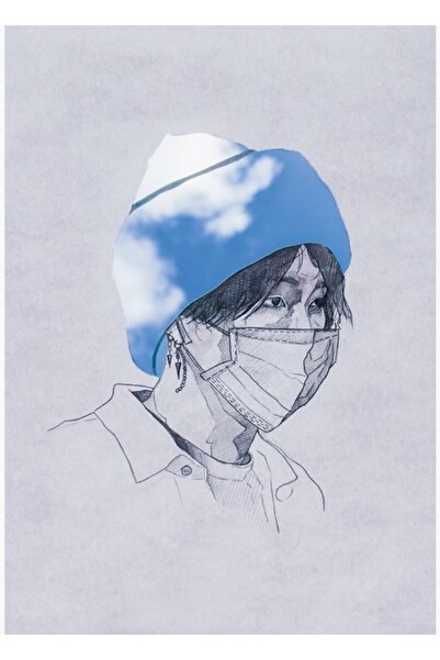 Universal Bts - Ξύλινη Διακοσμητική Αφίσα Σούγκα Κωδ.4720