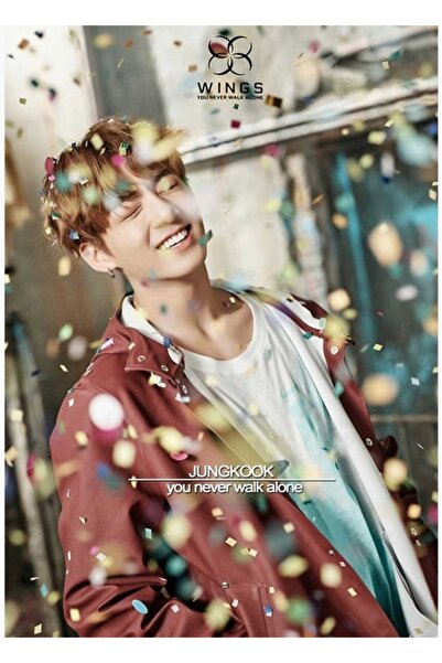 Universal Bts Jungkook - Defter (ynwa) Poster decorativ din lemn Cod1384