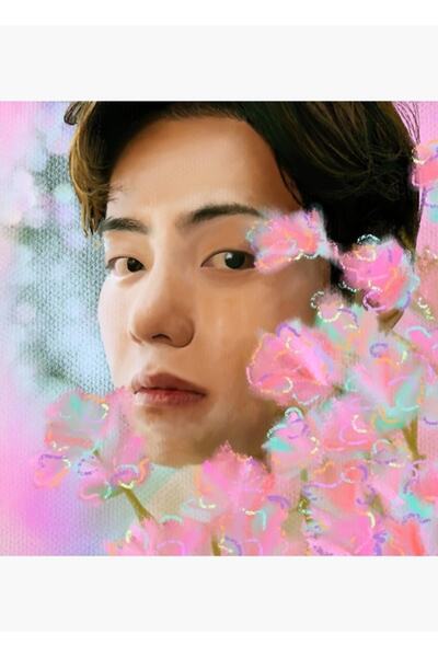 Universal Bts Billboard Εκτύπωση Σεπτεμβρίου Ξύλινη διακοσμητική αφίσα με εκτ...