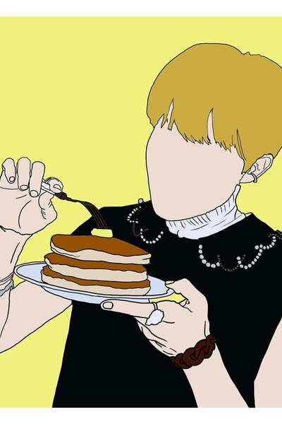 Universal Bts Hobi Ξύλινη Αφίσα Ζωγραφικής Διακοσμητική Ξύλινη Αφίσα Κωδικός3173