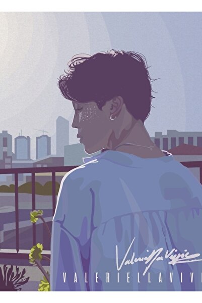 Universal Όταν ήμασταν νεογέννητοι - Ξύλινη διακοσμητική αφίσα του Bts Jimin ...