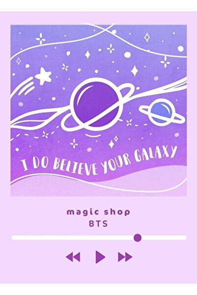 Universal Magic Shop - Ξύλινη διακοσμητική αφίσα για τον επιτραπέζιο μίνι πρό...