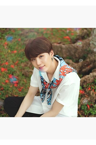 Universal Poster decorativ din lemn cu tablou Suga Saipan BTS Cod3733