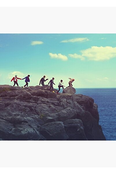 Universal Poster decorativ din lemn Bts Tablo Cod5938