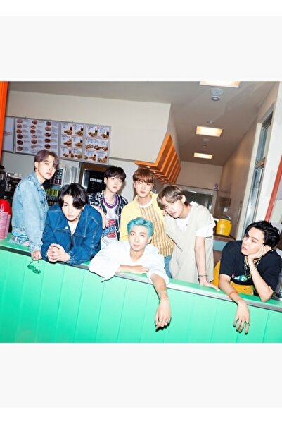 Universal Poster decorativ din lemn pentru grupul BTS Cod4893