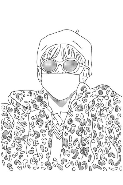 Universal Poster decorativ din lemn cu tematică Bts, numărul 9, cod6112