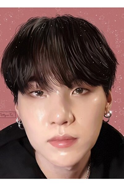Universal Poster decorativ din lemn Bts Yoongi Vlıve D-2 Cod2572