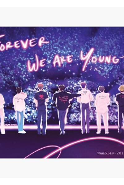 Universal Poster decorativ din lemn Wembley Bts Code4466