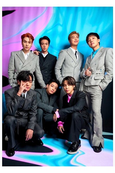 Universal Poster decorativ din lemn Bts Amas Cod5350