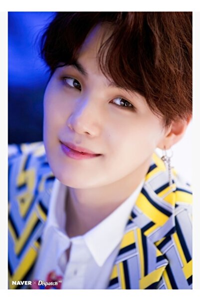 Universal Poster decorativ din lemn Bts Suga Idol Tablo Cod4194