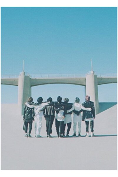 Universal Poster decorativ din lemn Bts Tablo Cod5921