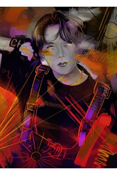 Universal Bts Jhope Tablou digital Poster din lemn decorativ Cod2022