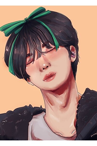 Universal Bts Jin Ξύλινη Διακοσμητική Αφίσα Κωδικός5520