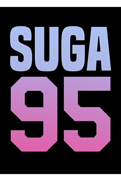 Universal Bts Suga 95, Ξύλινη διακοσμητική αφίσα με σχέδιο Bts, Ξύλινη αφίσα ...