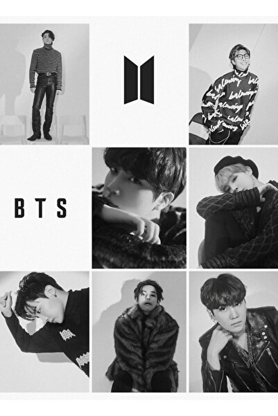 Universal Poster decorativ din lemn Bts Weverse Shooting Tableau Kod2985