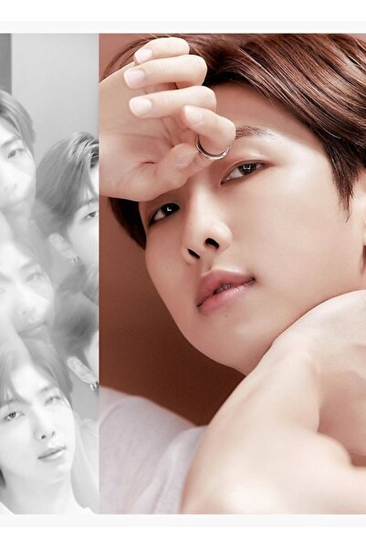 Universal Bts Open: e |   Poster decorativ din lemn Rm Tablo Cod3730