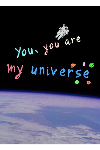 Universal Bts My Universe Artă de perete Pictură estetică Poster din lemn Dec...