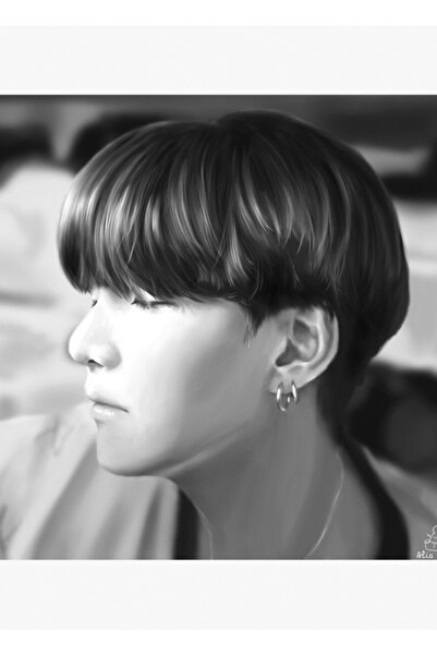 Universal Suga- Bts Life Tablo Ξύλινη Διακοσμητική Αφίσα "Continuing Life" Κω...