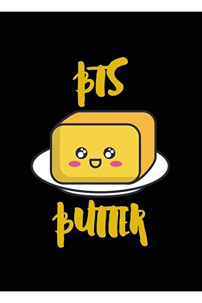 Universal Bts Butter Ξύλινη Αφίσα Τραπεζιού Διακοσμητική Κωδικός4359