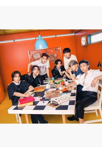 Universal Bts Butter Concept Φωτογραφικό Πίνακα Ξύλινη Διακοσμητική Αφίσα Κωδ...