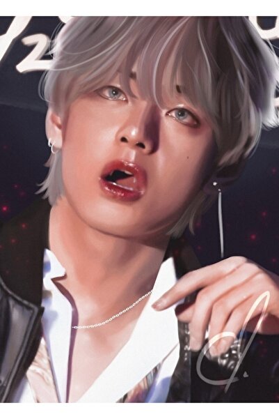 Universal Stigma - Bts V Ξύλινη Διακοσμητική Αφίσα Τραπεζιού Κωδικός3910