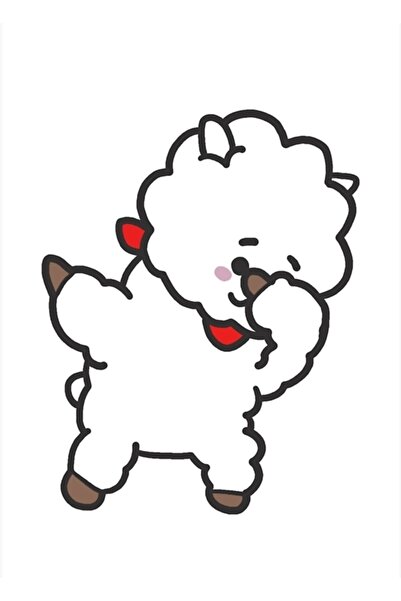 Universal Αντίγραφο Ξύλινης Διακοσμητικής Αφίσας BTS Baby Rj Tablo Κωδικός2565